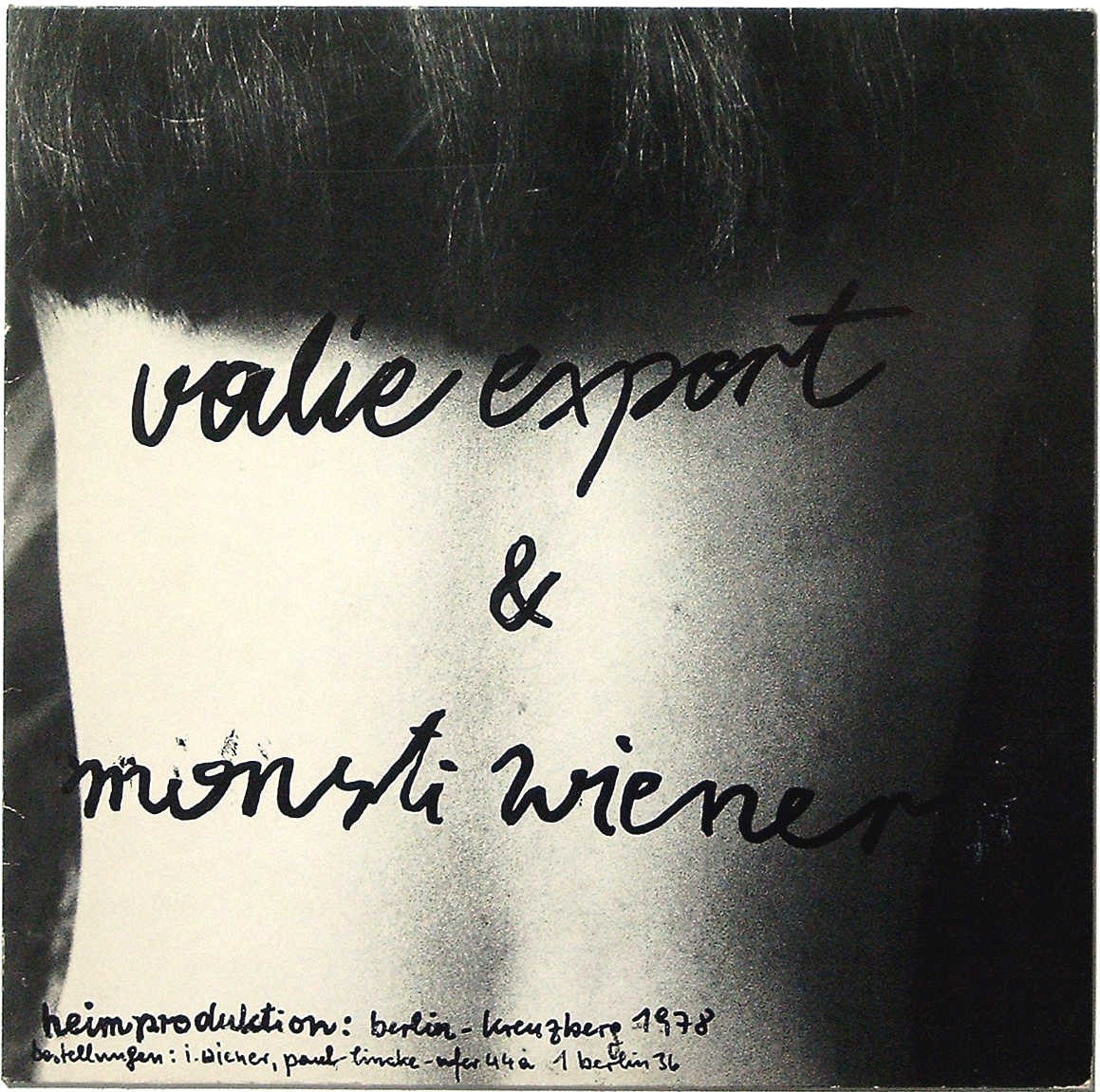 Valie Export & Monsti Wiener